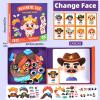 DJYILUF Magnetic Dress-Up Dolls - for Kids Ages 3 4 5 6 Years Old view 2