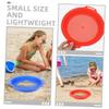 Abaodam 2pcs Plastic Sand Sieve Beach for Fine Mesh Sand Strainer for Outdoor Play in Blue and Red and Impurity Filtration view 4