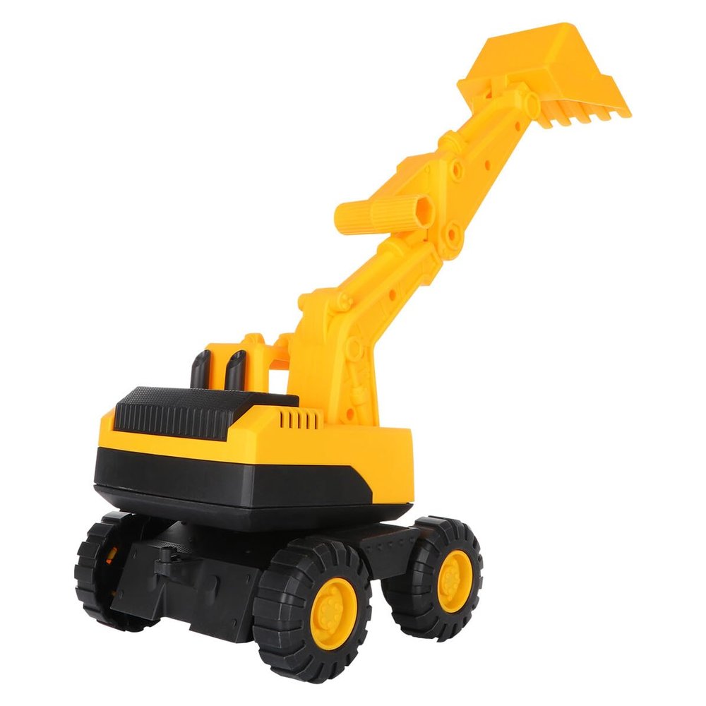 BESPORTBLE Early Learning Car Model Excavator Beach for Medium Yellow Plastic Sand Digger Lightweight and Easy to Hold Creative Fun Sandbox Playset
