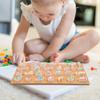 VICASKY Arabic Alphabet Puzzle Board Wooden Puzzle for Kids Learning Toy Educational Matching Game for Preschool Letter Recognition Parent-Child Play Early Childhood Education view 2