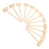 Gogogmee 12pcs Wood Mallet Mini Hammer Solid Wood Hammer for Boys Gavel Improves Hand Eye Coordination and Dexterity Birthday view 1
