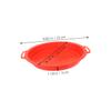Beaupretty 2pcs Plastic Sand Sifters Fine Mesh Sand Sieves for Beach Outdoor Strainers Blue Red view 2