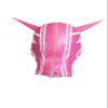AiCc stylists Halloween Latex Mask Double Cone-Ish Rubber Hood Back Zipper Cosplay (XL) view 3