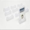 3DEXL 10pcs 3DEXL White Coin Slab Holder Display Stand PCGS NGC Case Storage Box Plastic ICG view 3