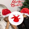Singing & Dancing Electric Christmas Santa Hat,New Soft Funny Similarlyl Electric Christmas Hat for Unisex Christma Decor (3Pcs) view 2