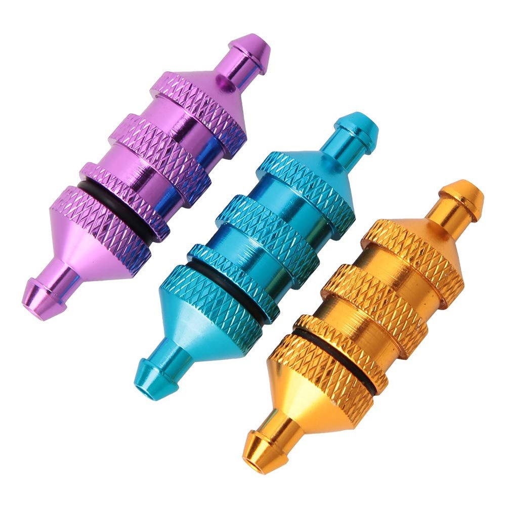 AKLOSIPY 3pcs Aluminum Fuel for :10 RC Model Car HSP 02156 94122 Spare Parts - Lightweight and Design