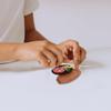 COOLHIYA Realistic Miniature Dollhouse Fake Steak Model for Play Kitchen Accessories Artificial Food Display Prop for Photography Food-Themed Decor and Pretend Cooking view 4