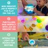 Glo Pals Bedtime Bundle Blue - Mini Sensory Jar with ABC/123 Fun Fillers & Light Up Library 3 Pack - Interactive Reading Books for Kids with 1 Magic Magnifier - Sensory Toys for Kids view 2