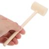 Uonlytech 12pcs Mini Wood Mallet for Solid Wood Hammer Promotes Hand-Eye Coordination Dexterity and Arm Movement Educational Pounding Play Tool for Boys view 3