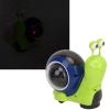 Depisuta Crawling Snail Baby Toy, Plastic Cute Snail Baby Toys with Music and Lights, Universal Shaking Head Interactive Crawling Toddler Electric for Home, School (Green) view 4