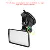 Baby Car Mirror Adjustable Safety Reinforced Glass Rear View Mirror for Kids Monitor with Large Suction Cup for Car Windshield view 4