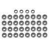 Rc Accessories For Tamiya GF-02 For GF02 36pcs Sealed Steel Bearing Kit RC Car Upgrade Parts Accessories Replacement(Black) view 1