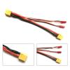 XT30 XT60 XT-60 14awg 16awg RC Connector Parallel Cable Dual Extension Y Kabel Lead Silicone Wire Harness Splitter for Rc Car Parts Replacement RC Car DIY Parts view 3