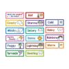 16Sheet Weather Vocabulary Flashcards 10.5x3.5Inch Study Card Kid Early Learning Word Card Language Teaching Aid Phenomena Teaching view 3