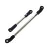 Rc Components For HB R1001 R1002 R1003 For Bronco 1/10 RC Car Upgrade 6061 Aluminum Steering Servo Linkage Set Accessories Parts Replacement(Black) view 1