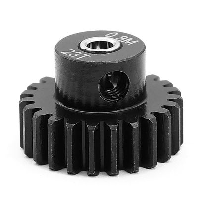 0.8M Motor Gear Set for 1/10 RC Rigs Crawler for Axial Capra F9 SCX10 III AR45P Axle Upgrade Parts(Black C)