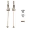 rc DriveShafts Compatible with HBX 16889 16889A 16890 16890A SG1601 SG1602 1/16 RC Car Upgrade Parts Metal Front Rear Drive Shaft view 2
