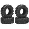 1.3 RC Tires, daitoku 65 * 25 * 33mm 1.3 Crawler Tires for SCX24 TRX4M AX24 1/18 1/24 RC Crawler - Style A view 1