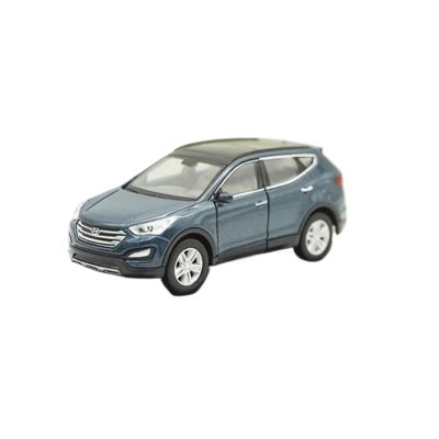 1:38 for Santa Fe SUV 2013 Car Model Diecast Alloy Car Model Indoor Collection Decoration
