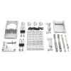 for MN for MN168 for MN78 1/12 Metal Suspension Rod Kit RC Car Off-Road Tracked Vehicle Parts and Accessories Upgrade Replacement Use RC Car DIY Parts(Silver) view 1