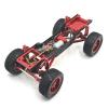 for MN for MN168 for MN78 1/12 Metal Suspension Rod Kit RC Car Off-Road Tracked Vehicle Parts and Accessories Upgrade Replacement Use RC Car DIY Parts(Silver) view 2