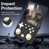 Silicone Case for R36 Ultra Handheld Game Console, Soft Protective Case Against Scratch and Drop-Black view 4