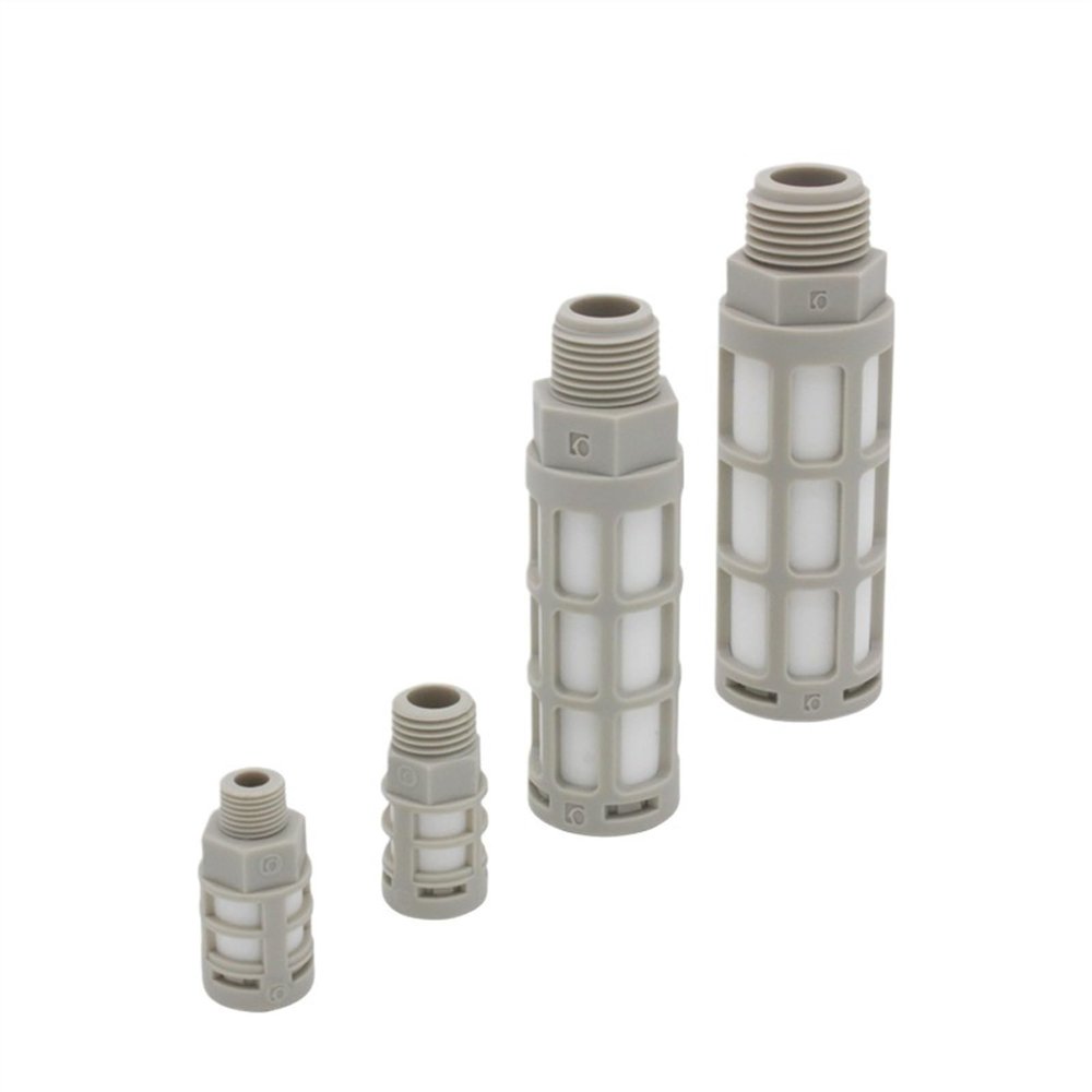 DSP serier silencer Solenoid Valve Exhaust Absorb Noise Reduce Filter Air quick exhaust 1/8"1/4"3/8"1/2"(DSP02)