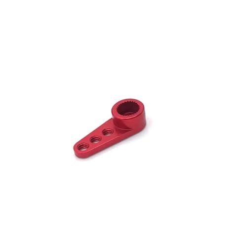 Rc Components For WLtoys 284131 K969 K979 K989 K999 P929 P939 RC01 For MINI-Q For MINI-Z For Kyosho 1/28 Metal Upgrade 28T Servo Arm RC Car Parts(Red)