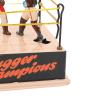 Bnineteenteam Interactive Boxing Fun, Hand Made Collectible Clockwork Boxing Toy, Decorative Display for Coffee Bars, Homes view 4