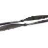 1Pair RC Propeller CW CCW 8x4.5 9x4.7 10x4.5 11x4.7 12x3.8 14x4.7 Inch Carbon Fiber Nylon Hybrid Black 2-Vane Propellers with Adapter Rings for Drone, RC Airplane & FPV Model (1Pair 8045) view 4