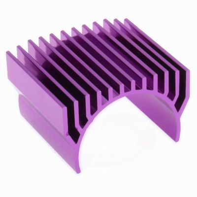 Rc Upgrade Spare For HPI For Wltoys For Himoto For Tamiya For HSP 1/10 Model 540/545/550 3650 3660 3670 Motor Heat Sink Heatsink Without Fan Cooling RC Car Boat(Purple)