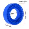 Rc Upgrade Spare For TRX4M For SCX24 AX24 For FCX24 FCX24M 1/18 1/24 4pcs 55mm 1.0 Silicone Rubber Wheel Tires Insert Foam RC Crawler Car Upgrade Parts(Red) view 3