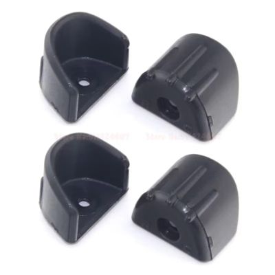 Rc Upgrade Spare For HSP For HPI 1:8 1:10 4pcs Shock Absorber Hydraulic Frame Protection Cover Absorption Cap RC Car Parts(Black)