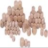10Pcs Wooden Dice, 6 Sided Blank Dice Round Corner Cube DIY Graffiti Crafts Board Party Supplies Game Dice, Standard Game Dice, Decorations (1.8cm) view 3