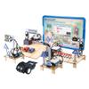 ACEBOTT Intelligent Transportation Kit + SharkBot, 2 in 1 Smart Robot Car Kit Compatible with Arduino & Scratch, STEM Toys Coding Robot Kit for STEM Classroom & Home Education,Gifts for Kids and Teens view 1