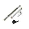 Rc Upgrade Spare For MN Model For MN168 For MN82 For MN78 D90 D91 D96 For MN99S 1/12 Metal Upgrade Steering Rod Servo Arm RC Car Parts(Silver) view 1