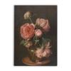 1000 Piece Dark Peonies Jigsaw Puzzle - Wooden Material, Hd Quality Photo, Thick & Sturdy for Adults, Women & Men, Challenging Party Activity Toy, Ideal for Christmas Gatherings view 1