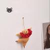Creative Ballet Bear Car Pendants Adorable Room Pendant Decoration Bag Charm Plush Suitable for Bag Cartoon Dancing Bear Doll view 2