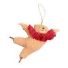 Creative Ballet Bear Car Pendants Adorable Room Pendant Decoration Bag Charm Plush Suitable for Bag Cartoon Dancing Bear Doll view 3