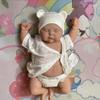 Anano 20 Inch Full Silicone Realistic Reborn Baby Doll Boy for Nursing - Lifelike Posable Baby Reborn Doll with Accessories, Real Life Full Body Silicone Babys Dolls for Kids Role Playing & Xmas Gift view 2