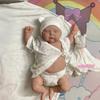 Anano 20 Inch Full Silicone Realistic Reborn Baby Doll Boy for Nursing - Lifelike Posable Baby Reborn Doll with Accessories, Real Life Full Body Silicone Babys Dolls for Kids Role Playing & Xmas Gift view 3