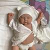 Anano 20 Inch Full Silicone Realistic Reborn Baby Doll Boy for Nursing - Lifelike Posable Baby Reborn Doll with Accessories, Real Life Full Body Silicone Babys Dolls for Kids Role Playing & Xmas Gift view 4