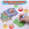 30 Pack Valentines Day Gifts for Kids School Classroom Exchange, Mini Basketball Shooting Games with Cards and Bags, Sports Theme Non Candy Valentines Party Favors for Boys Goodie Bag Stuffers Prizes view 4