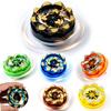 6-Pack Sparking Battle Spinning Tops, Bey-Style Light Up Gyro with Sparkler Effect, Sensory Fidget & Anxiety Relief Toys, Classroom Prizes, Stocking Stuffers, Party Favors Gifts for Boys Girls Ages 6+ view 1