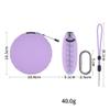 Carrying Case for Tamagotchi Paradise, PU Portable Storage Protector Cover with Lanyard and Carabiner (Purple) view 2