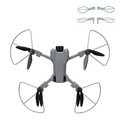Propeller Blade Guard for DJI Mini 5 Pro,Durable Plastic Bumpers with Raised Landing Gear, Propeller Protective,Shock-Resistant,Accessory for Drone,Grey
