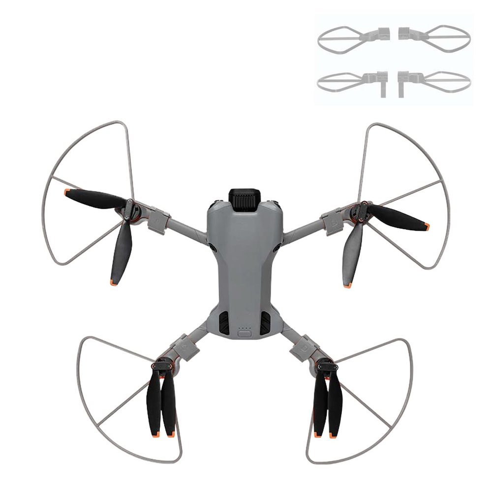 Propeller Blade Guard for DJI Mini 5 Pro,Durable Plastic Bumpers with Raised Landing Gear, Propeller Protective,Shock-Resistant,Accessory for Drone,Grey