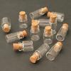 10Pcs Dollhouse Glass Jars Miniature: 1/12 Scale Glass Bottles Food Container for Kitchen Restaurant - Mini Canister Empty with CorkDollhouse AccessoriesDollhouses Dcor view 1