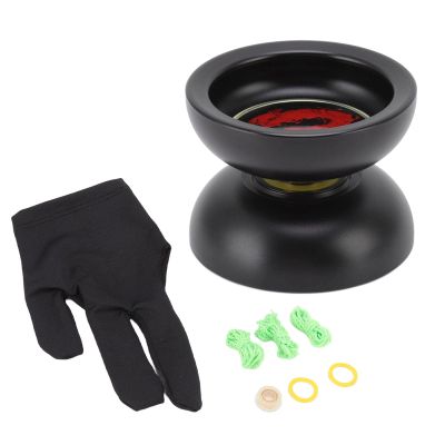 Kids Yoyo Ball U Shape Unresponsive Bearing Stable Rotation Alloy Yoyo Toy for Children Advanced Players Beginners Alloy Material 5.1cm