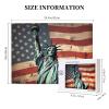 Personalized Jigsaw Puzzles for Adults 500 Pieces Custom Puzzle from Photos Statue of Liberty American Flag Puzzles Picture Jigsaw Puzzle Gift for Holiday Birthday Wedding Anniversay Christmas view 2